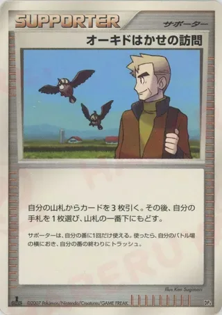 Professor Oak's Visit