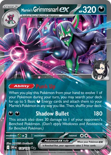 Marnie's Grimmsnarl ex