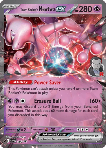 Team Rocket's Mewtwo ex