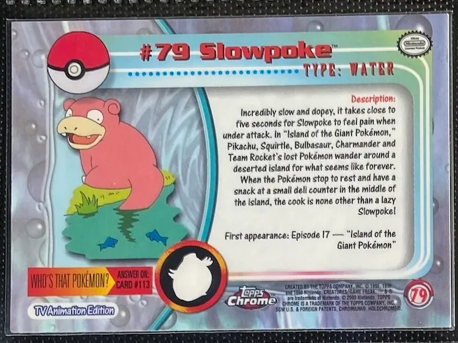 Slowpoke back